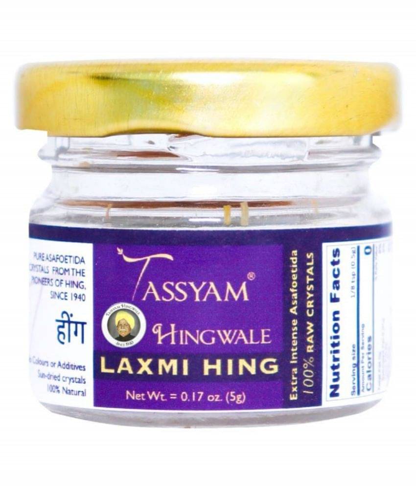 Tassyam Hingwale Laxmi Raw Hing Crystals Powder 5 gm Tassyam Hingwale Laxmi Raw Hing Crystals Powder 5 gm