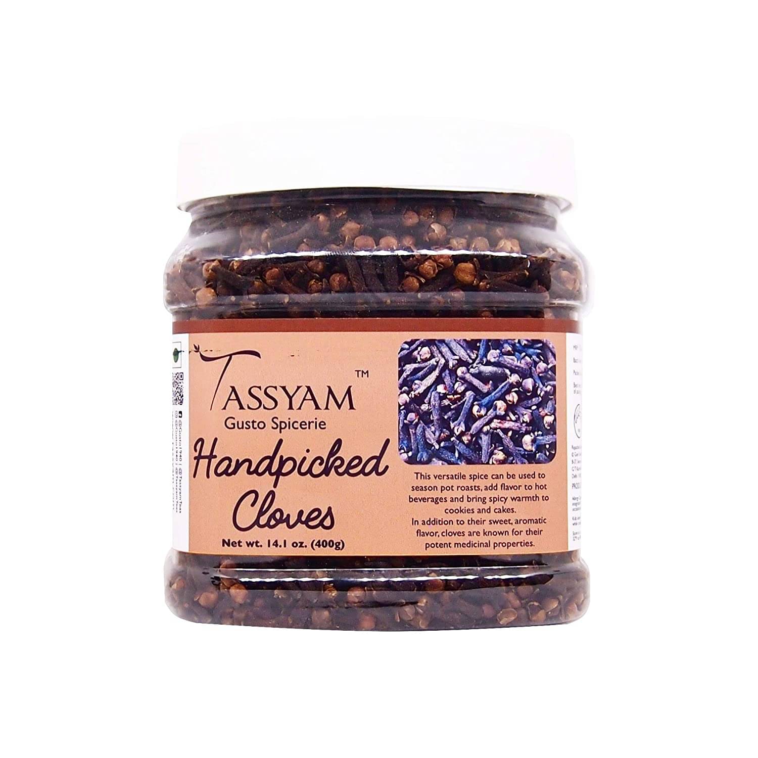 Tassyam Premium Handpicked Cloves 400 gm Tassyam Premium Handpicked Cloves 400 gm
