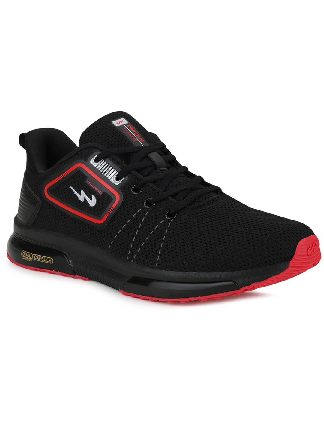     			Campus BRAZIL ADV PRO Black  Men's Sports Running Shoes