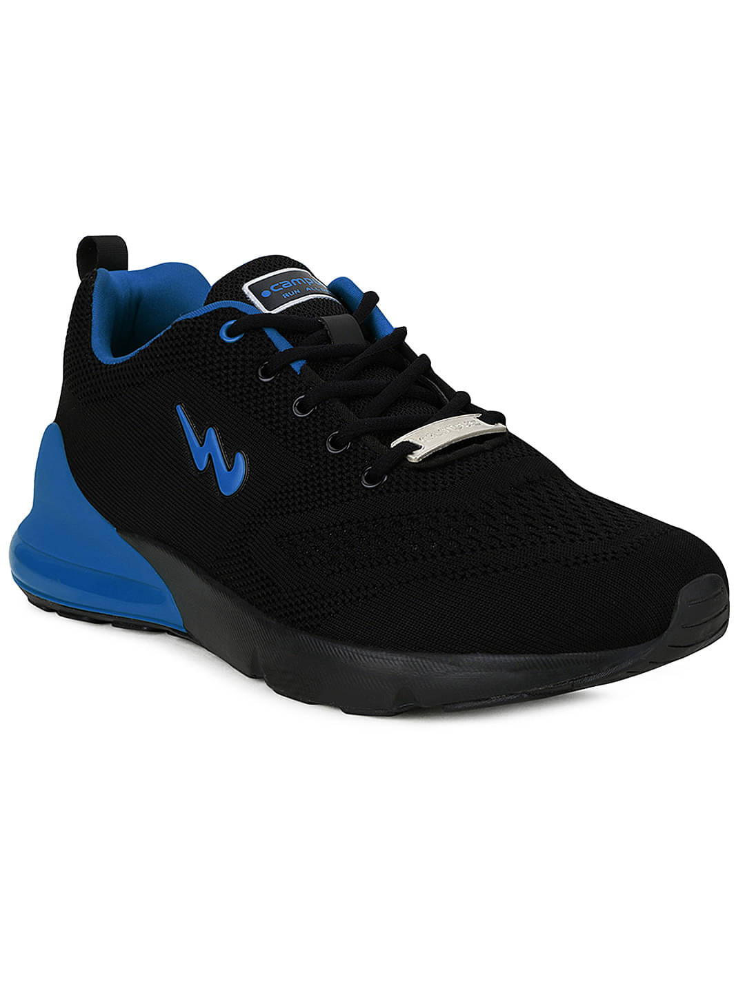     			Campus FLYING FURY Black  Men's Sports Running Shoes