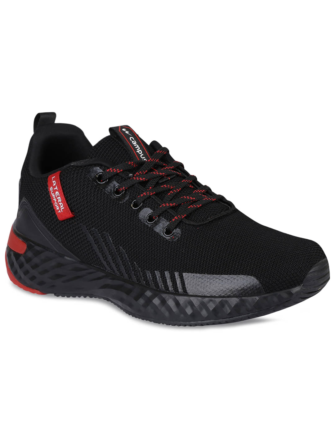     			Campus SIMBA PRO Black  Men's Sports Running Shoes