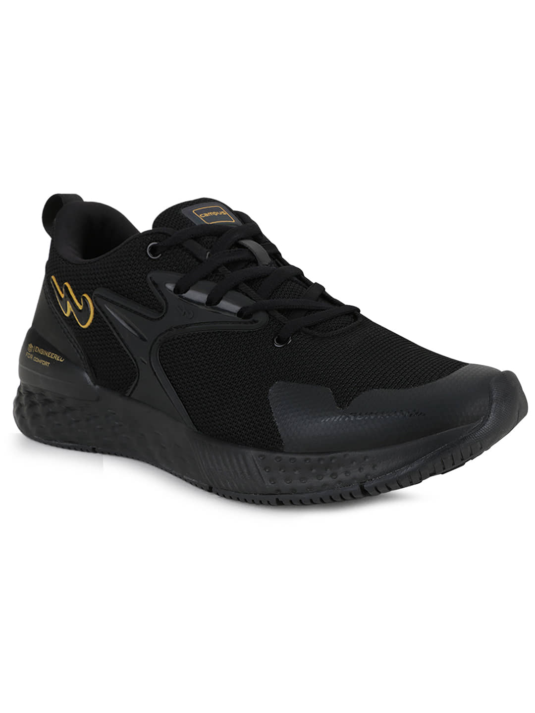 Campus Simon Pro Black Running Shoes - Sports Shoes | Buy online on ZillyBuy