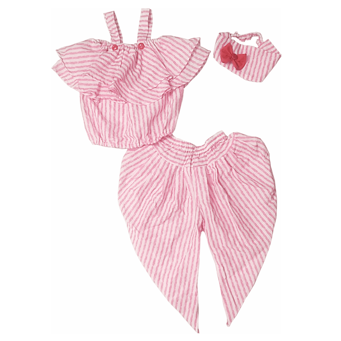 harshvardhanmart.com 100% Cotton For Girls ( Pack of 1 , Pink )
