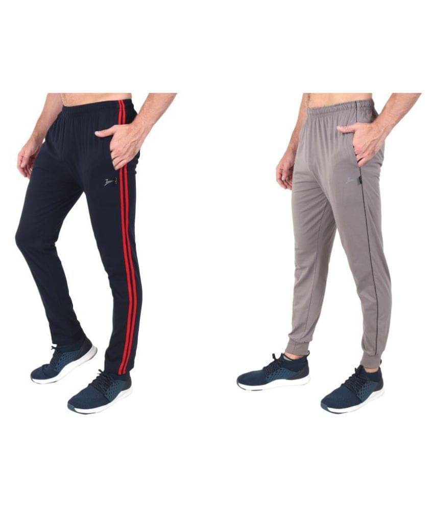    			Zeffit - Multi Cotton Blend Men's Trackpants ( Pack of 2 )