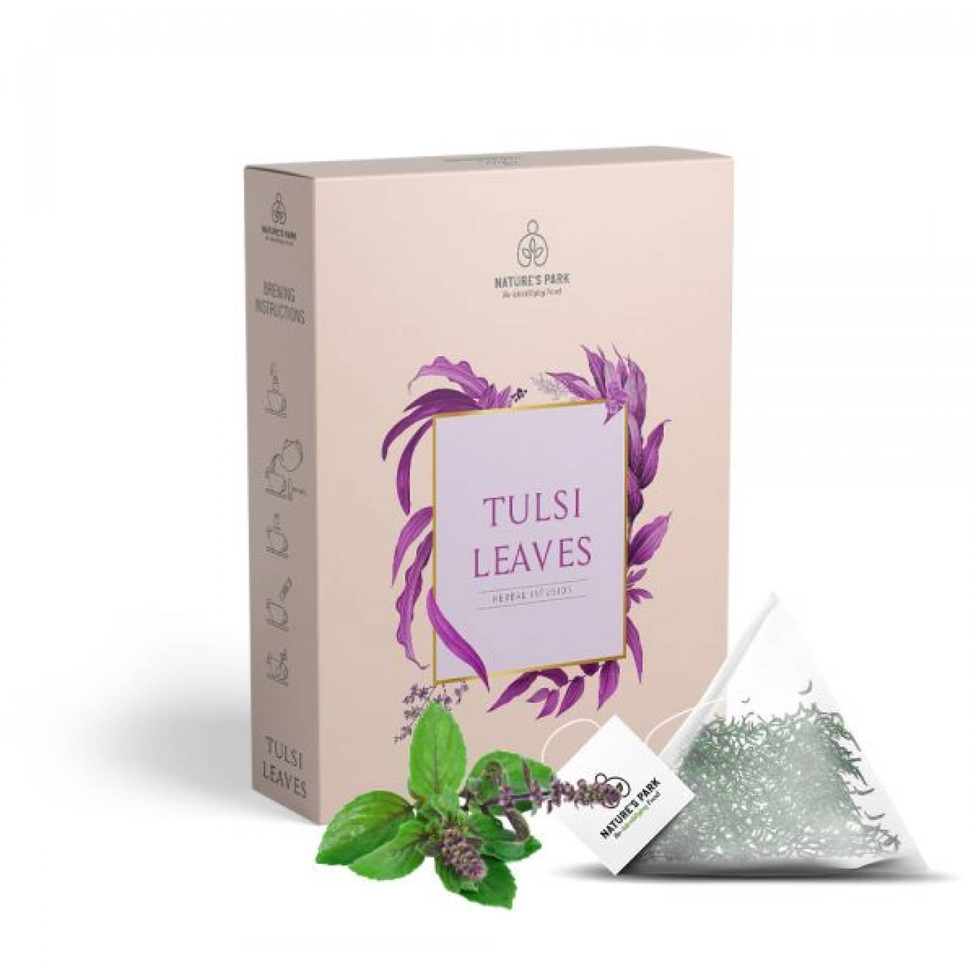 Nature's Park Tulsi Tea Bags 40 gm     			Nature's Park Tulsi Tea Bags 40 gm