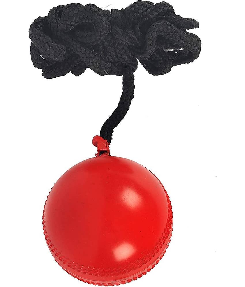 Port Red PVC Practice Hanging Cricket Ball Standard Size - Sports and Fitness Equipment | Buy online on ZillyBuy