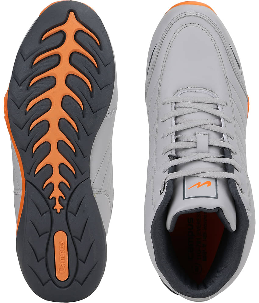 Campus Everest Gray Men's Sports Running Shoes