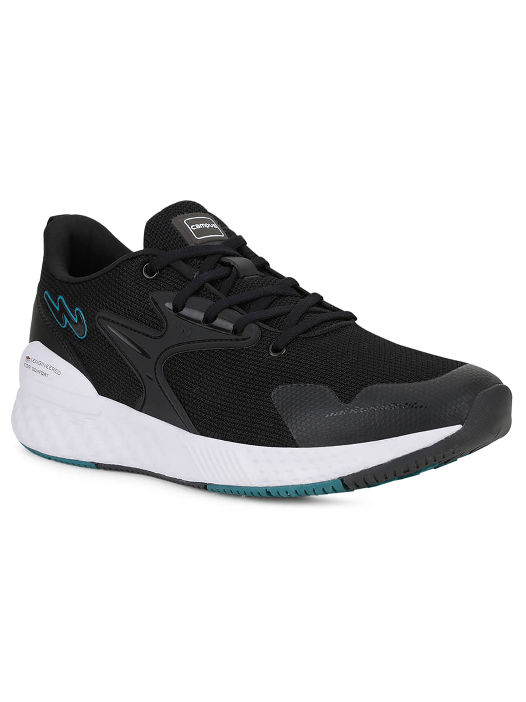     			Campus Simon Pro Black Running Shoes