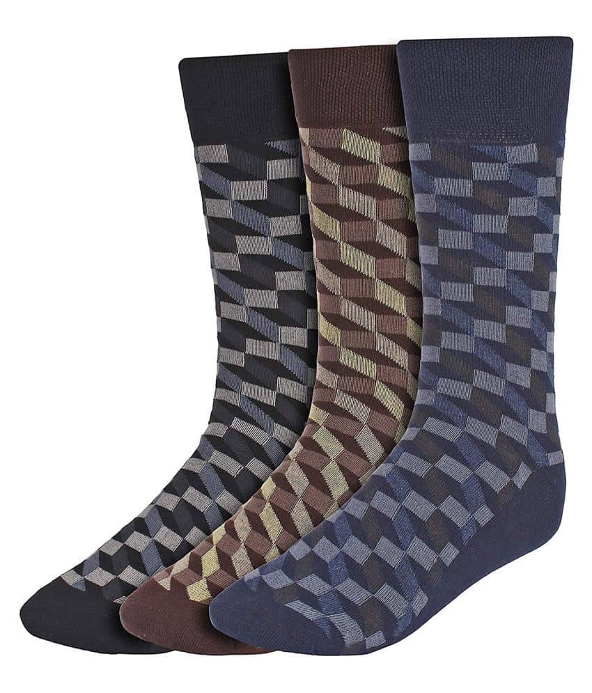 Creature - Cotton Men's Printed Multicolor Full Length Socks ( Pack of 3 ) - Socks | Buy online on ZillyBuy