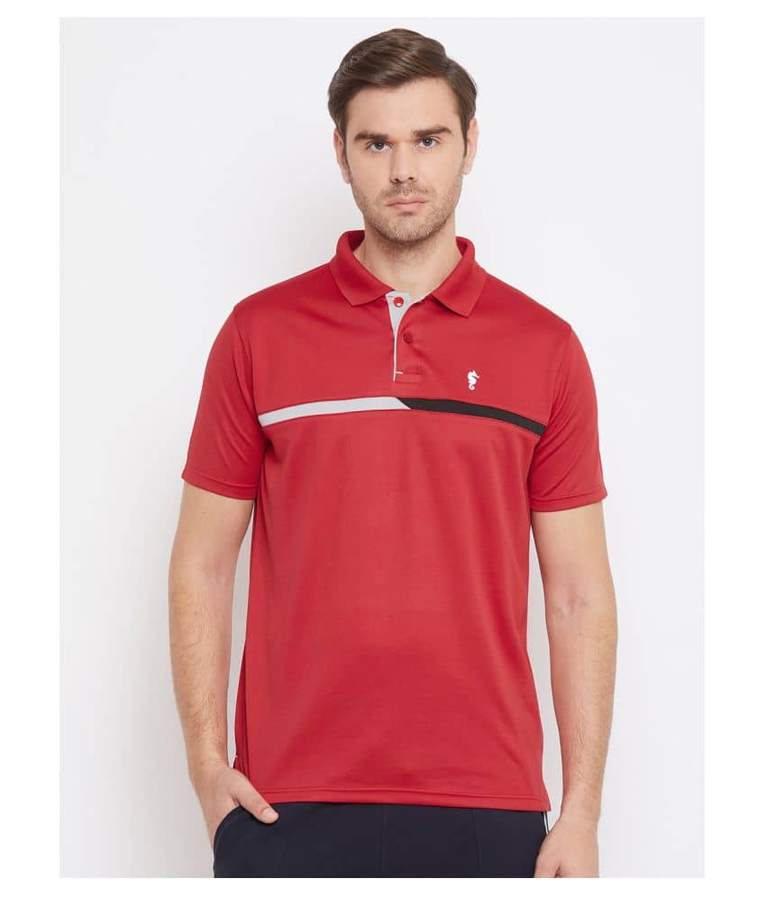EPPE Red Polyester Polo T-Shirt Single Pack