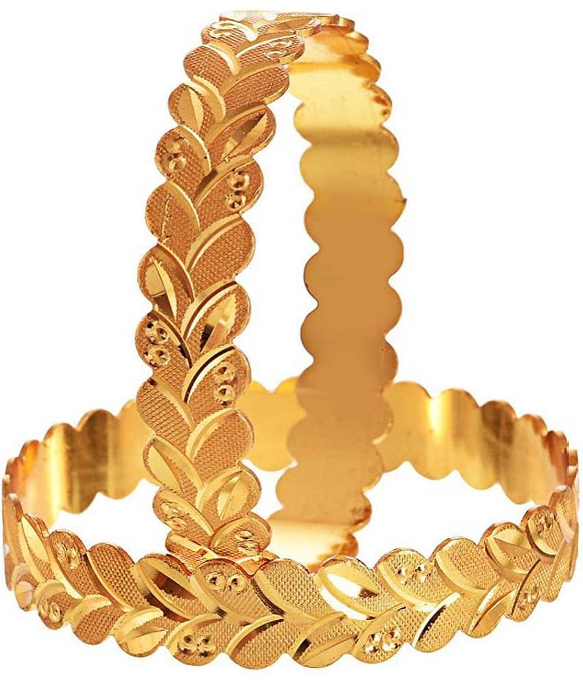 Jewar Mandi- Gold Bangle Set (Pack of 1) - Bangles & Bracelets | Buy online on ZillyBuy