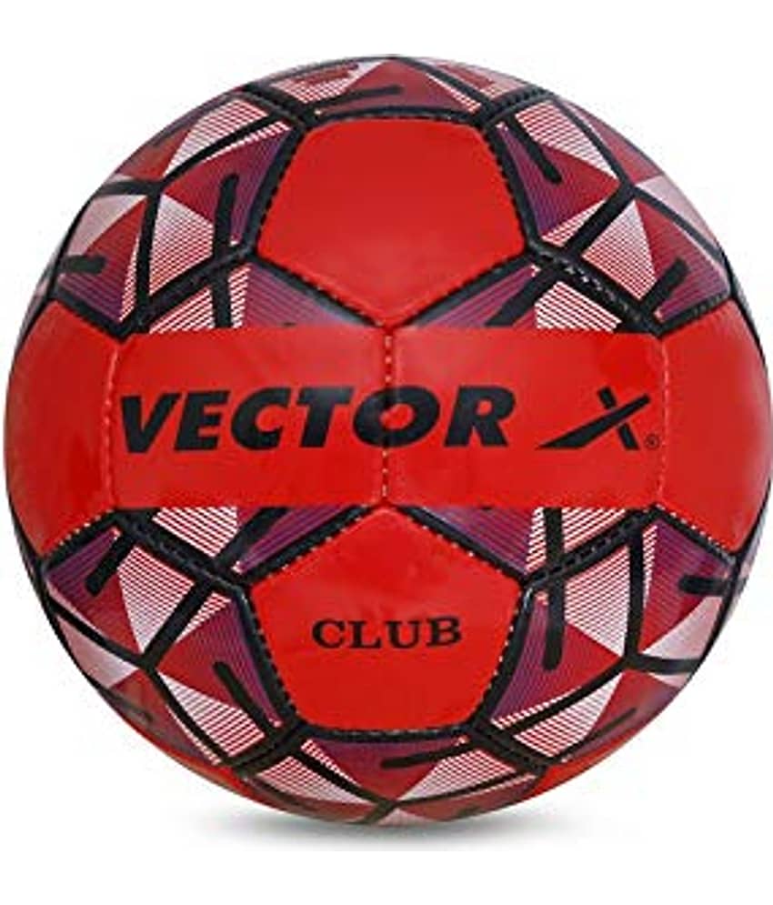 Vector X Club Hand Stitched Red Football Size- 4 - Sports and Fitness Equipment | Buy online on ZillyBuy
