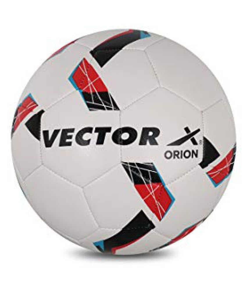Vector X Orion TPU White- Red Football Size- 5 - Sports and Fitness Equipment | Buy online on ZillyBuy