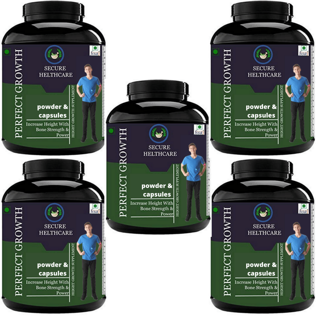 Hindustan Herbal PERFECT GROWTH 0.5 kg Powder Pack of 5