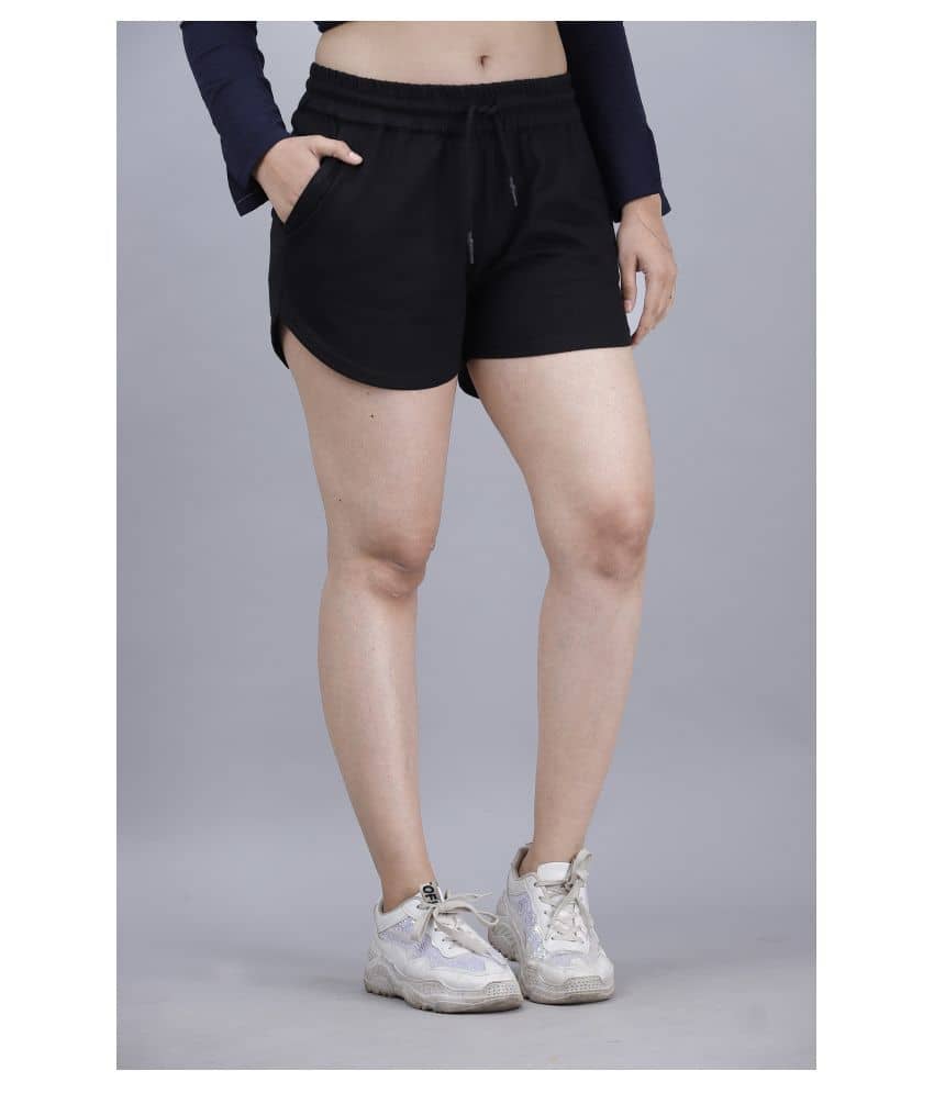 SCROTT Cotton Skorts - Black