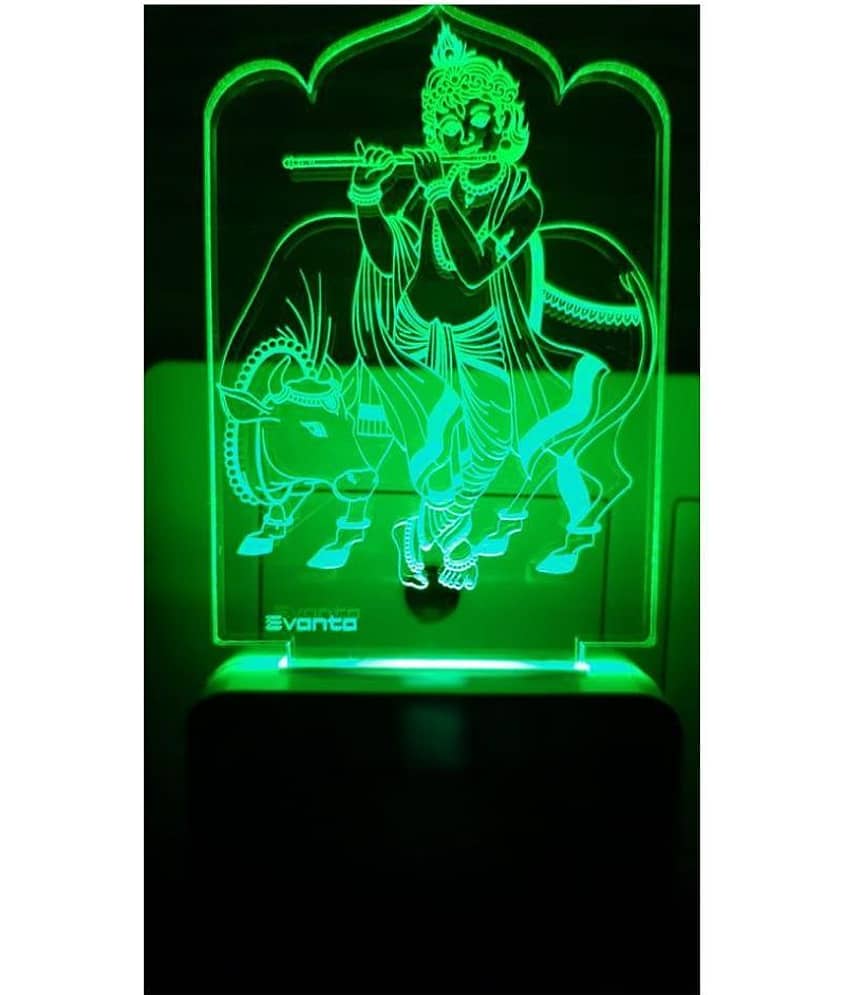 SUPER AJANTA Multicolor Night Lamp ( Pack of 1 ) - Electricals | Buy online on ZillyBuy