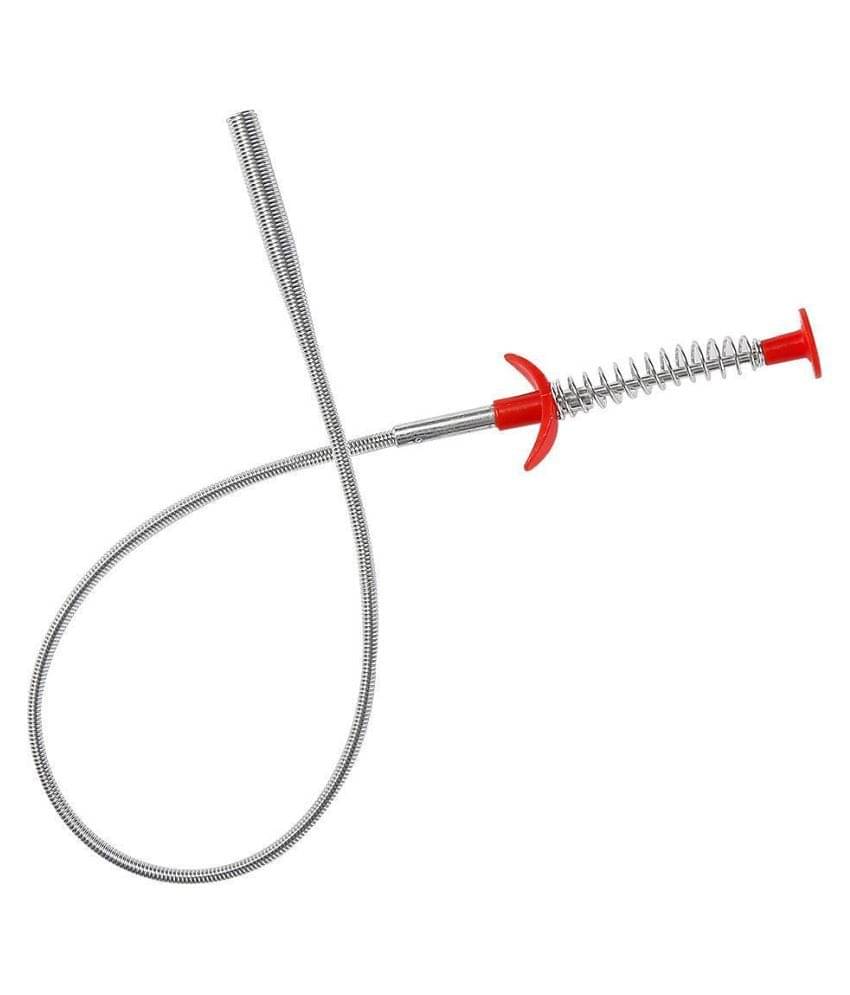     			WORLD SHOPPER Silver Stainless Steel Drain Cleaner