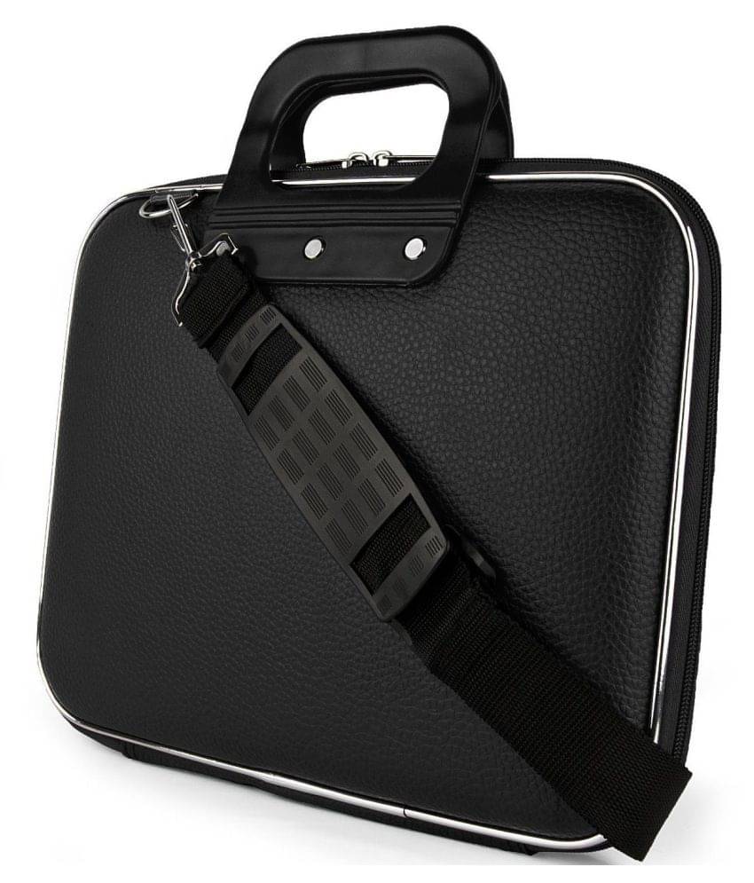     			Apnav - Black P.U Office Bag