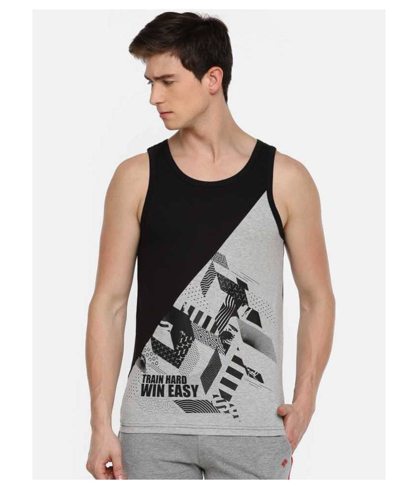     			Dollar - Multicolor Cotton Blend Men's Vest  ( Pack of 1 )