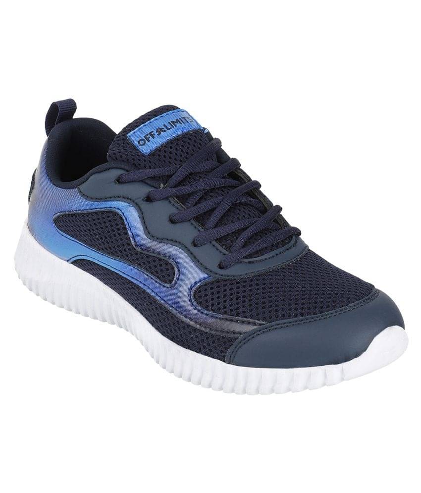     			OFF LIMITS Navy Running Shoes
