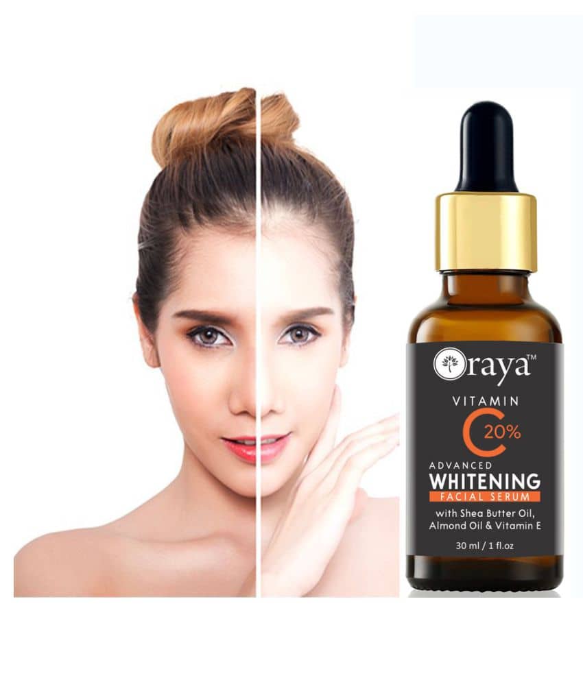 ORAYA Vitamin C Serum - Skin Brightning & Anti Ageing Face Serum SPF 20 30 mL