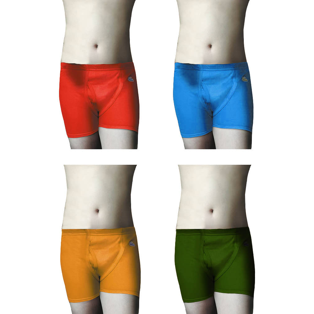 Rupa Frontline Interlock Cotton Multicolour Inner Elastic Drawers/Underwear for Kids/Boys - Pack of 4 Rupa Frontline Interlock Cotton Multicolour Inner Elastic Drawers/Underwear for Kids/Boys - Pack of 4