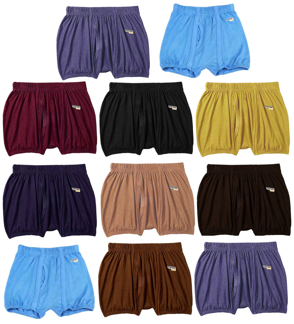 Rupa Frontline Macro Cotton Multicolour Inner Elastic Drawers/Underwear for Kids/Boys - Pack of 11 Rupa Frontline Macro Cotton Multicolour Inner Elastic Drawers/Underwear for Kids/Boys - Pack of 11
