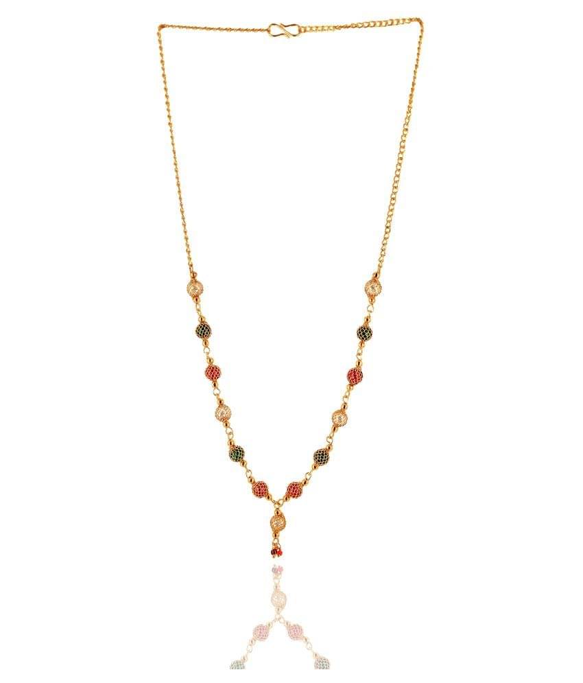 KRIMO multi color necklace mala for women or girl-100130 KRIMO multi color necklace mala for women or girl-100130