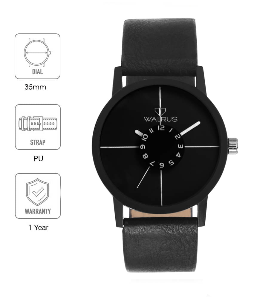    			Walrus WWM-DVD-020202 Leather Analog Men's Watch