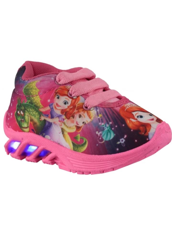 BUNNIES Baby Girls LED Leight Indian Walking Shoes (1 Years to 5 Years) - Casual Shoes | Buy online on ZillyBuy