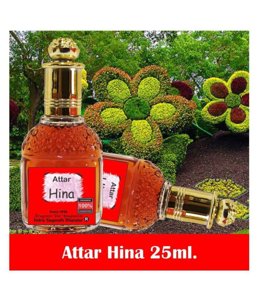     			INDRA SUGANDH BHANDAR - Hina Kannauji Attar For Men & Women 25ml Pack Of 1