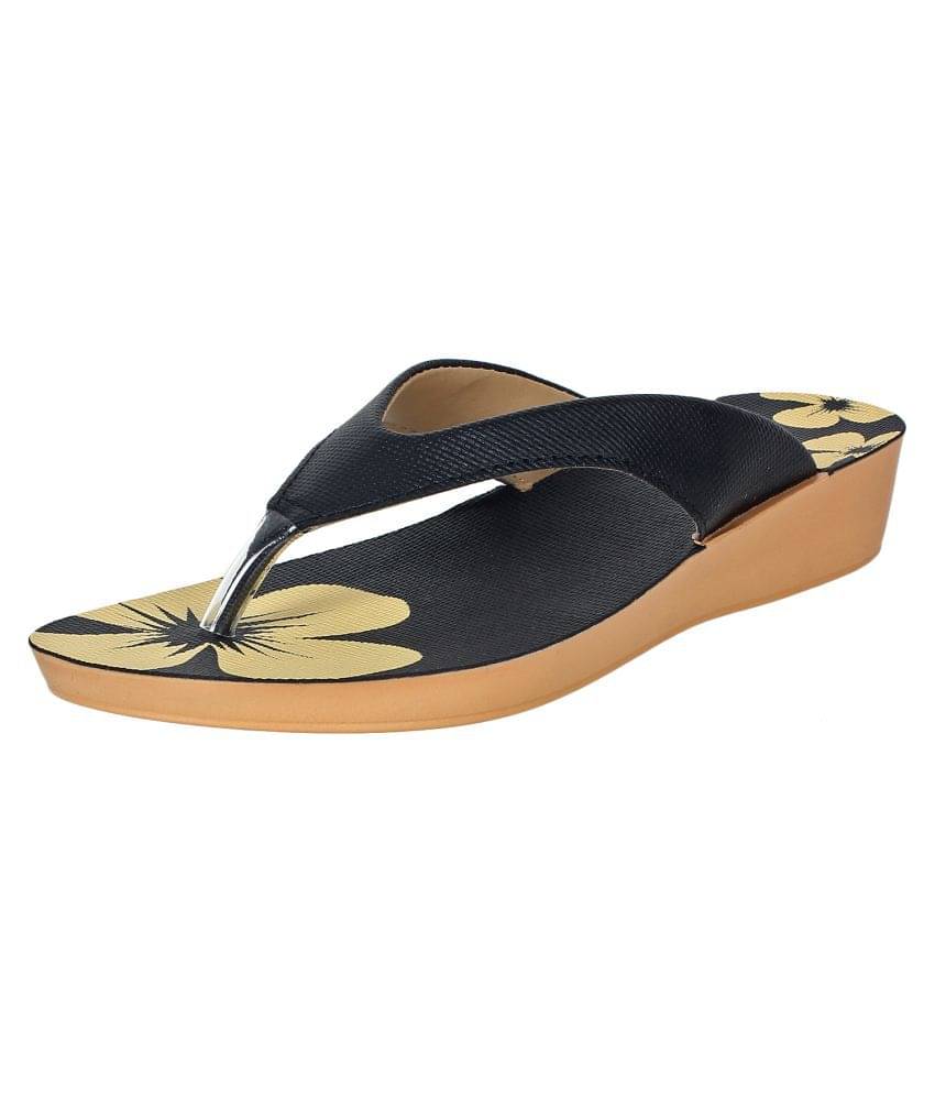     			Inblu - Black Women's Slip On Heels