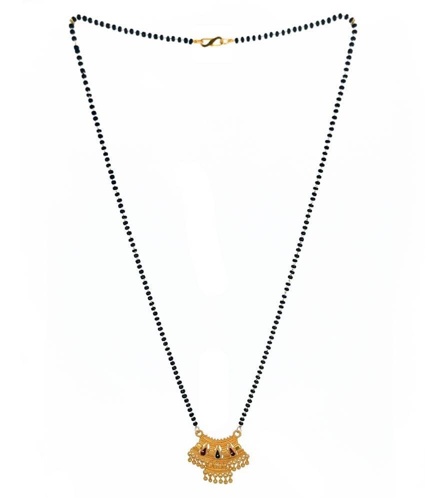     			KRIMO Gold Plated Fancy New Mangalsutra For Women-100174