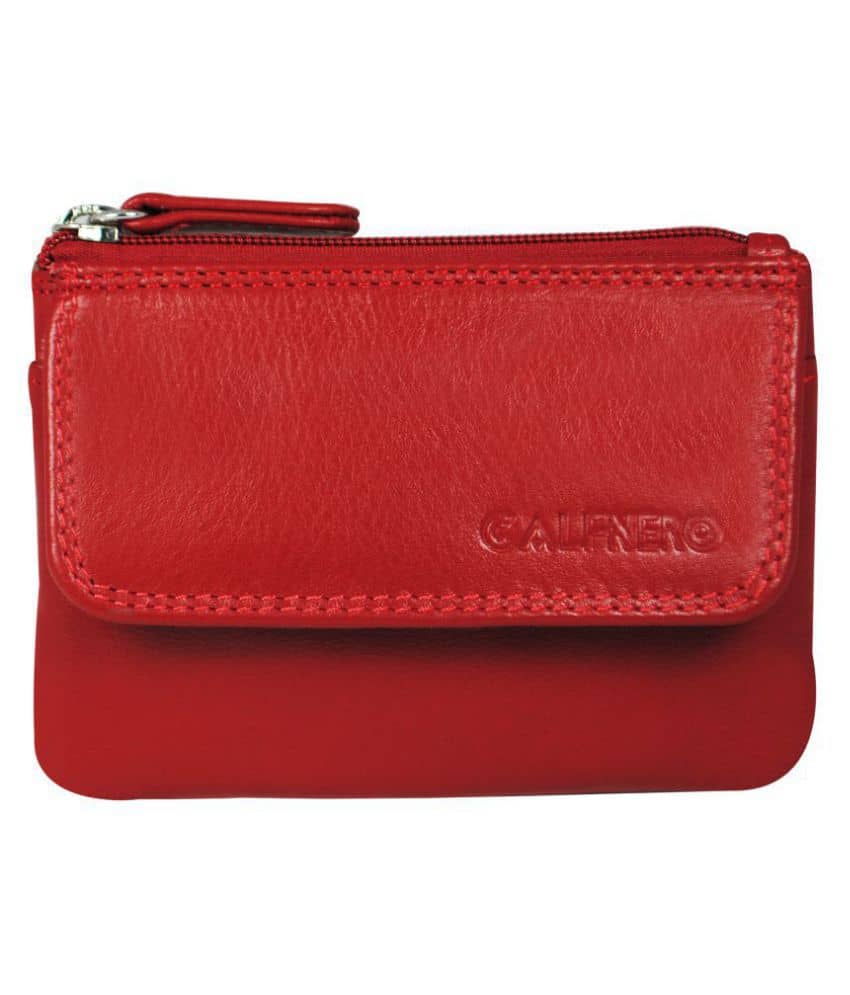 Calfnero Genuine Leather Key Case/Coin Wallet