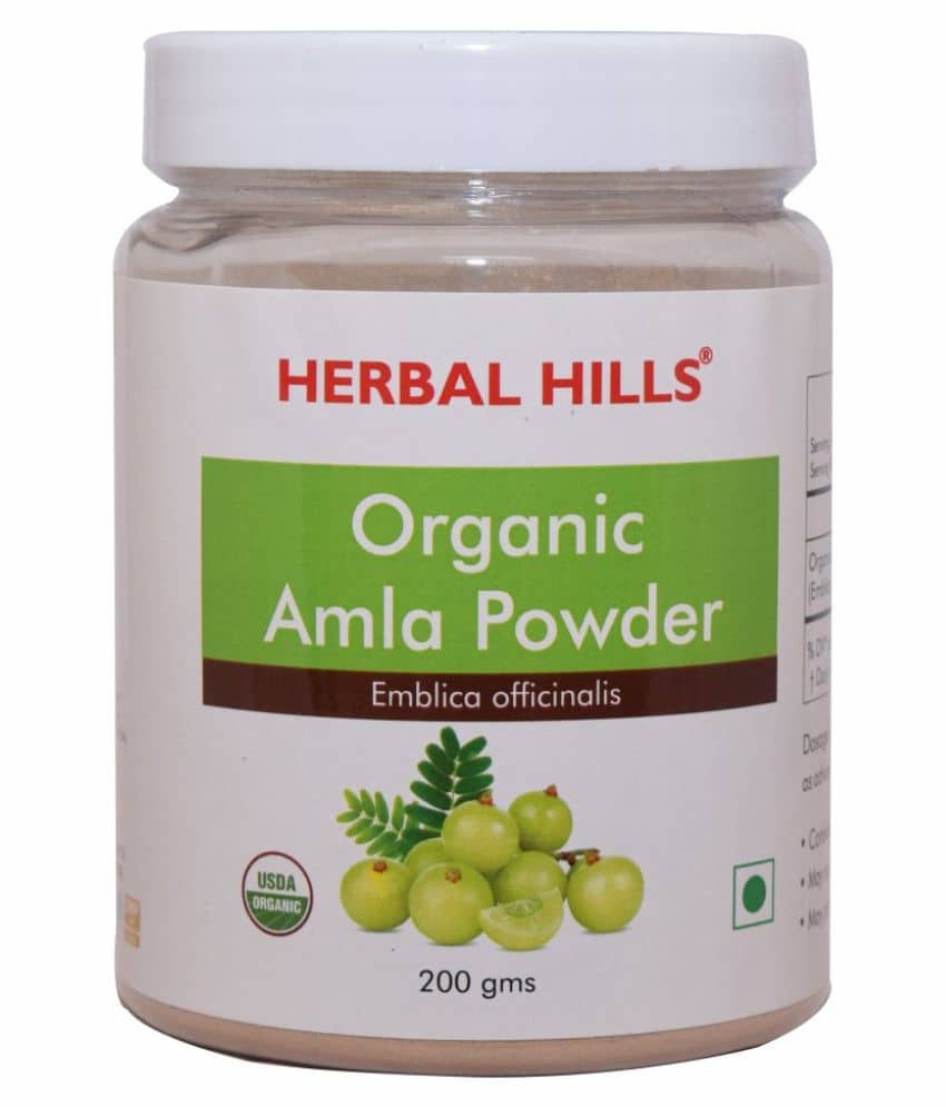 Herbal Hills Organic Amla Powder 200 gm