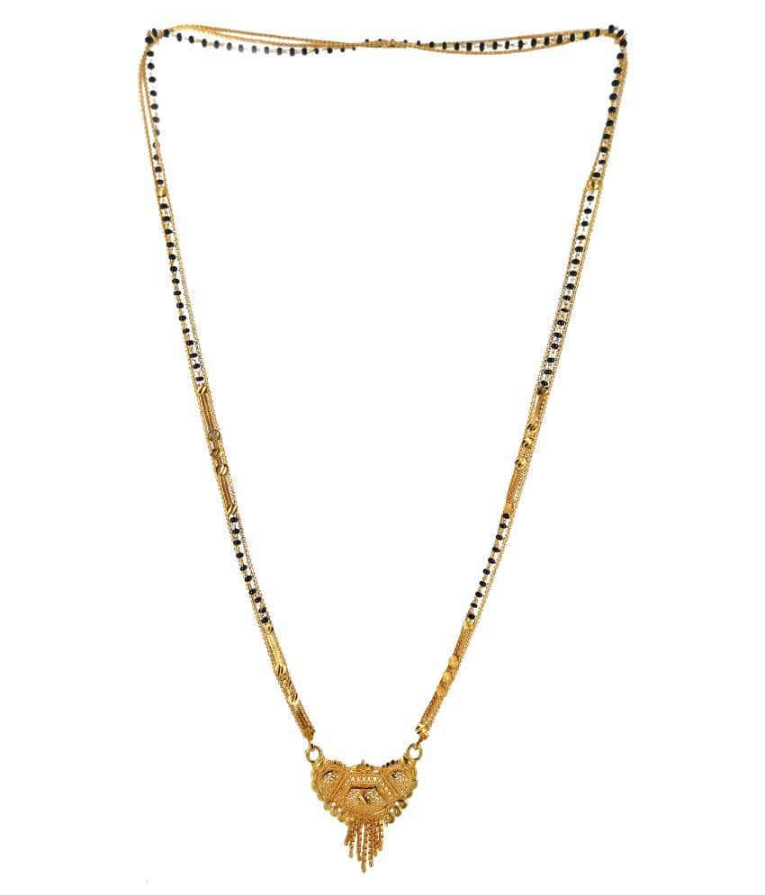 KRIMO Gold Plated Letest & Designer Mangalsutra For Women-100188