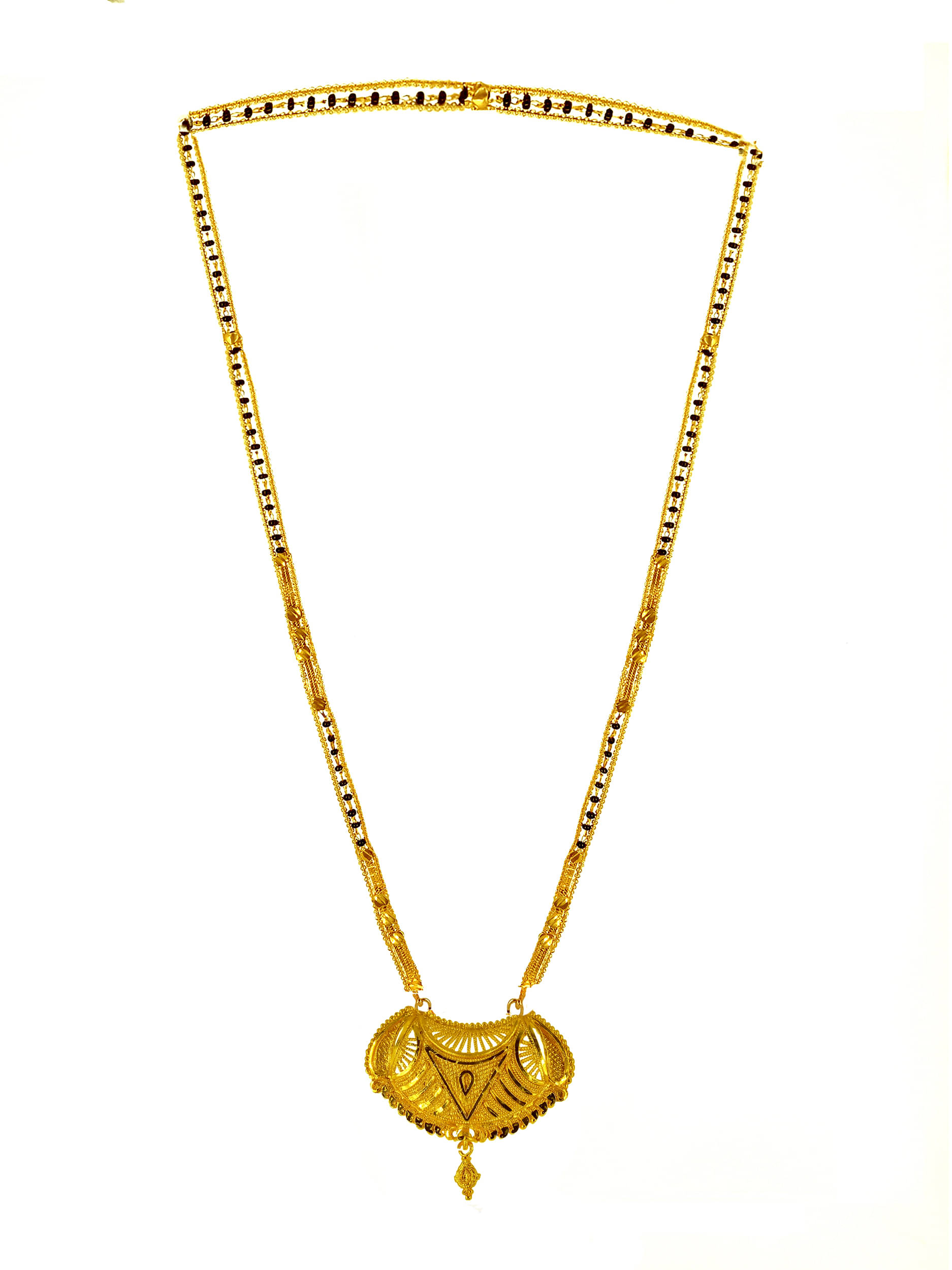 KRIMO Gold Plated Letest & Designer Mangalsutra For Women-100182 KRIMO Gold Plated Letest & Designer Mangalsutra For Women-100182