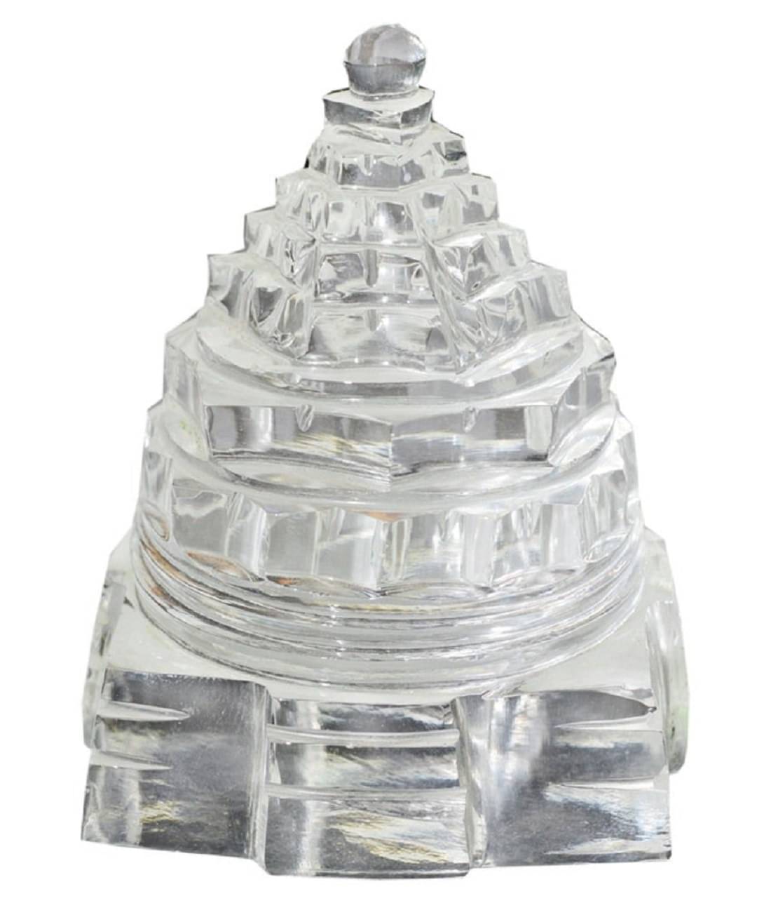 ShivaRatna Sphatik Shree Yantra / Maha Meru Yantra -100 Grams ShivaRatna Sphatik Shree Yantra / Maha Meru Yantra -100 Grams