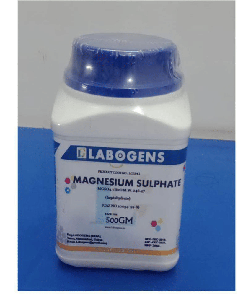 LABOGENS MAGNESIUM SULPHATE 500GM - Stationery | Buy online on ZillyBuy