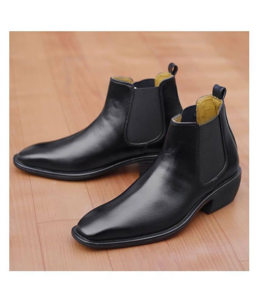BXXY Black Chelsea boot