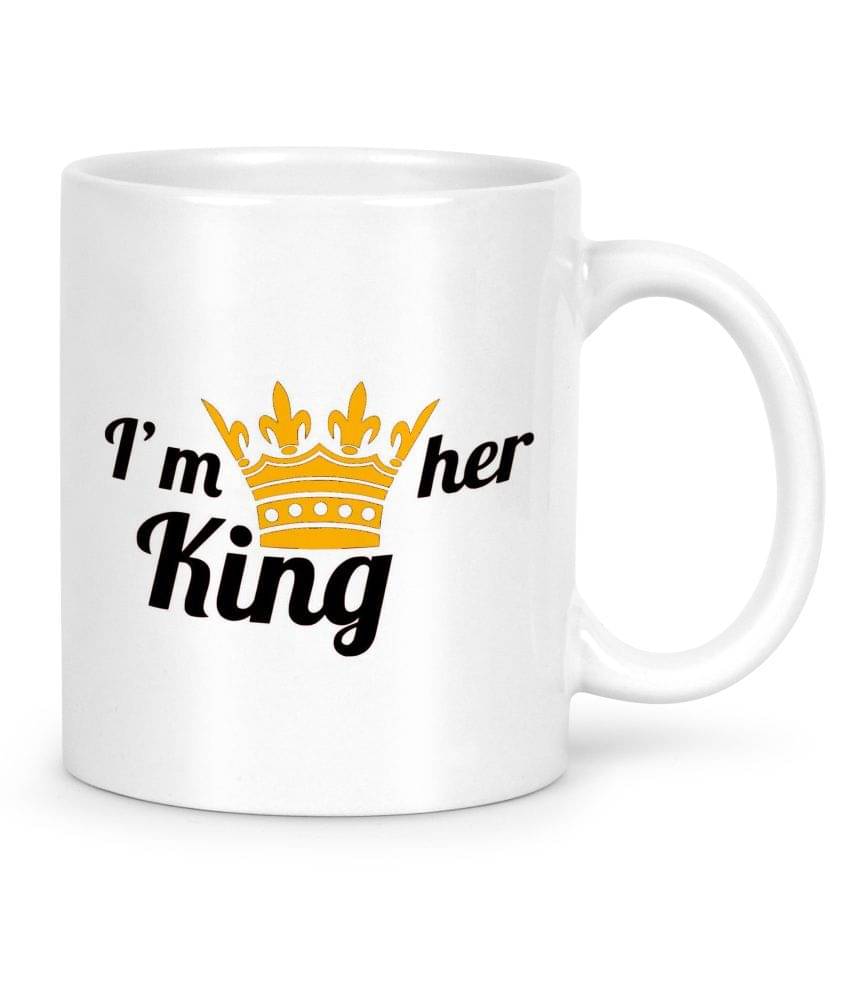     			Idream Quote Printed Ceramic Coffee Mug 1 Pcs 330 mL