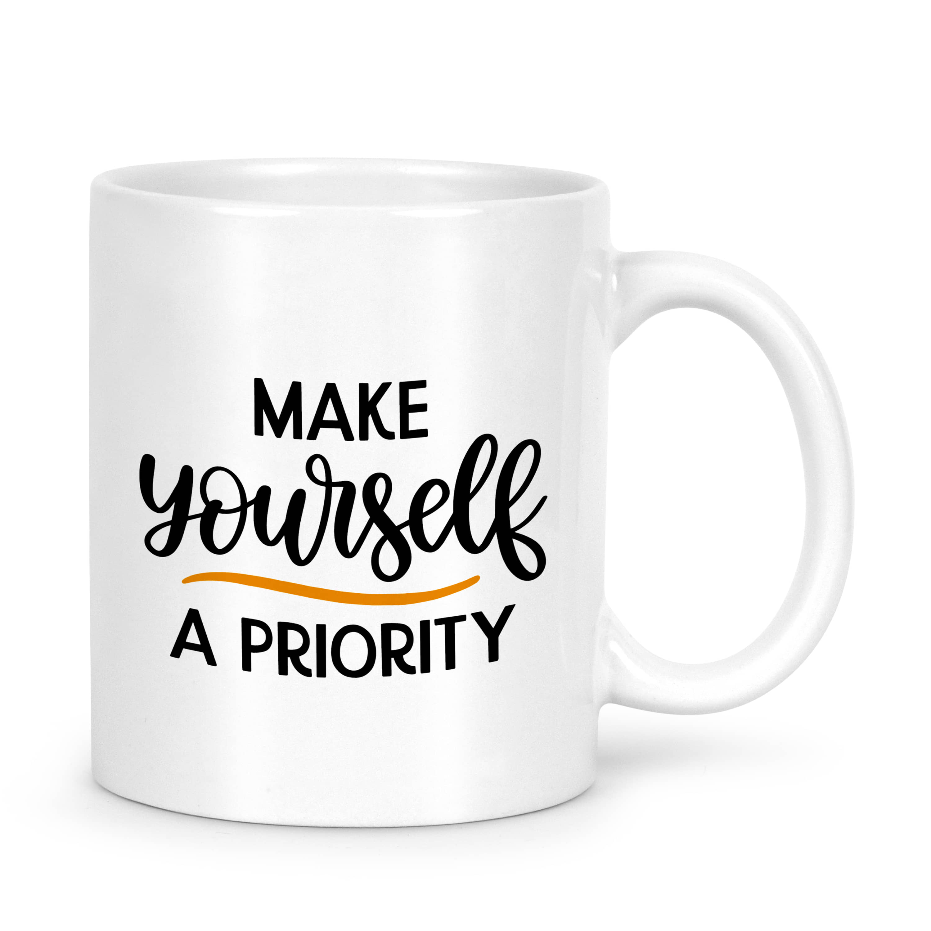Idream Quote Printed Ceramic Coffee Mug 1 Pcs 330 mL