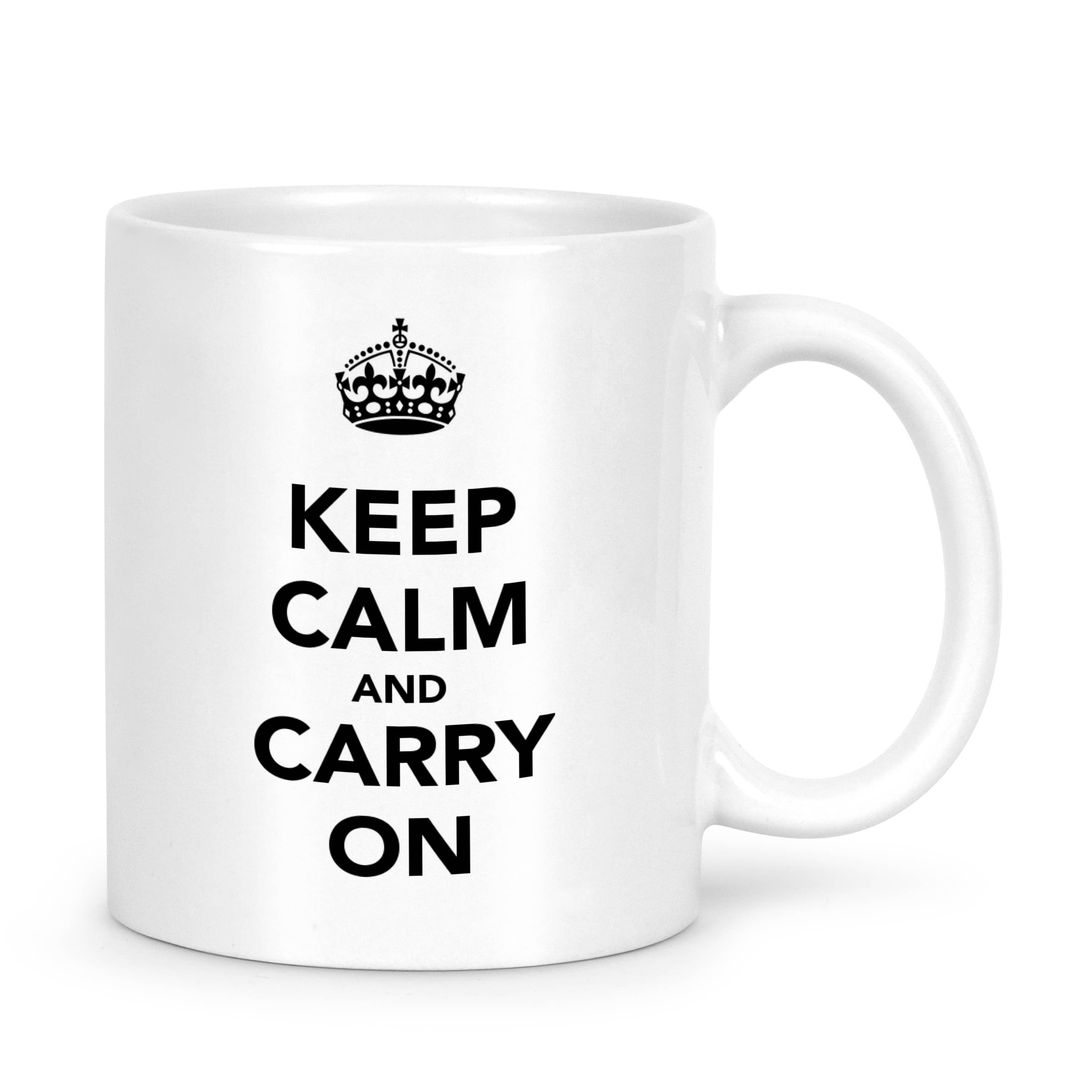 Idream Quote Printed Ceramic Coffee Mug 1 Pcs 330 mL