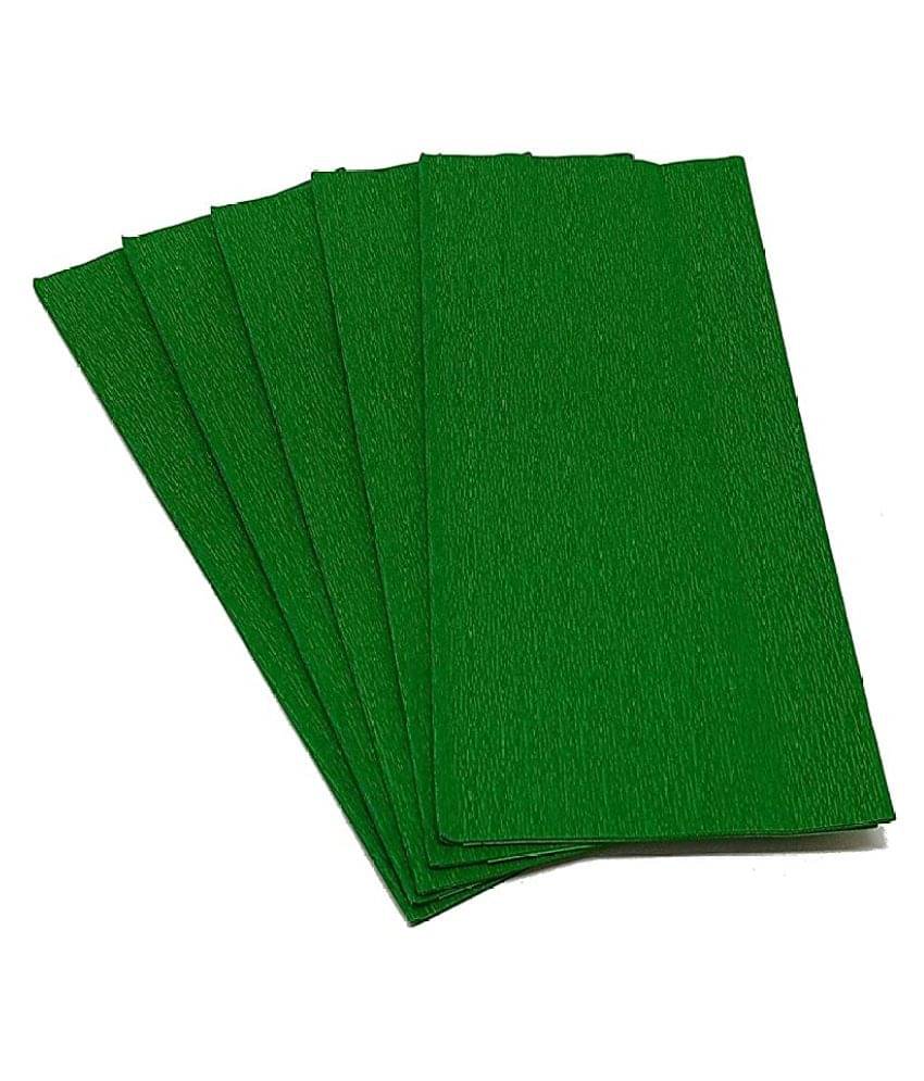     			PRANSUNITA Other Flower Making Duplex Wrinkled Stretchable Crepe Paper Flower ( Pack of 5 )
