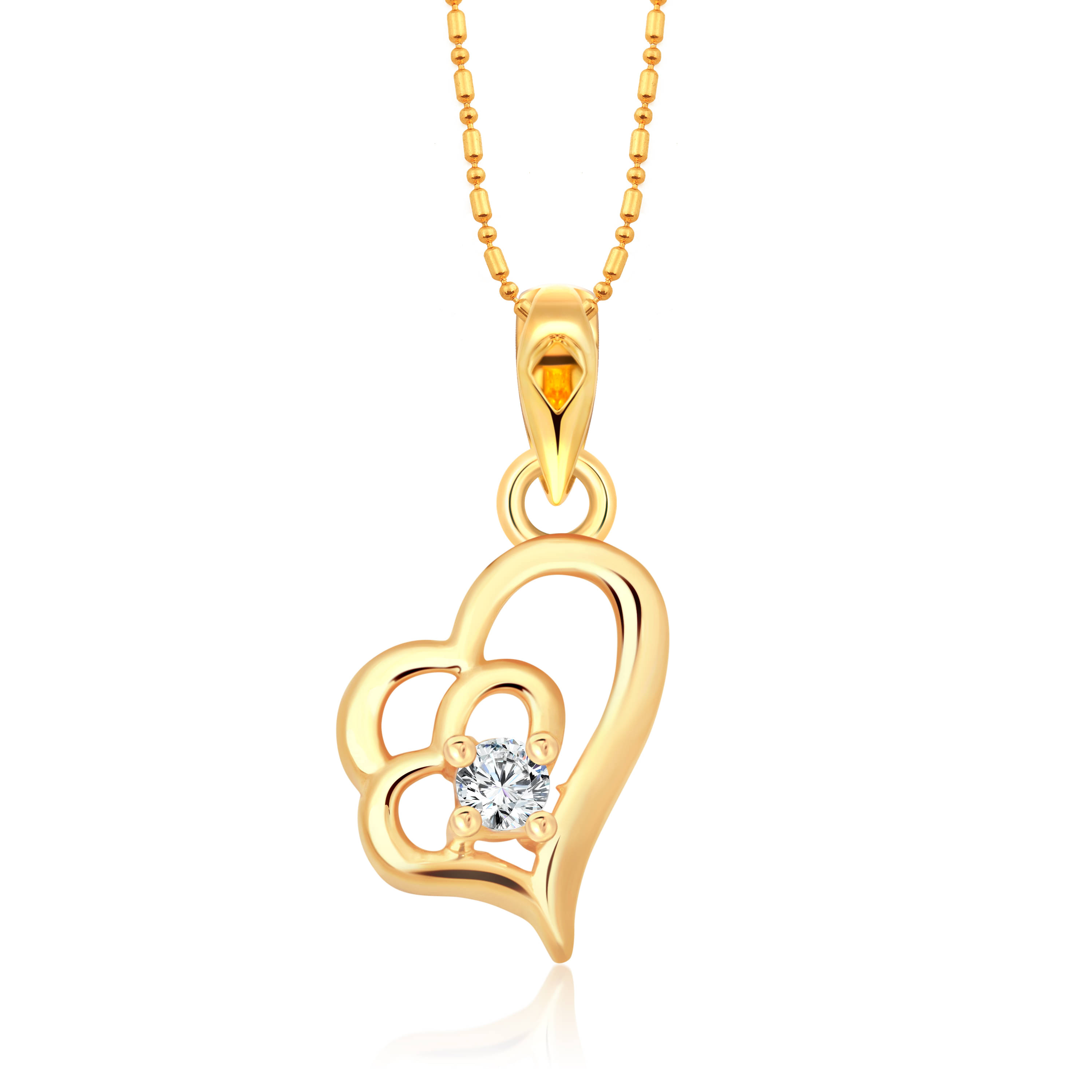 Vighnaharta - Golden Pendant ( Pack of 1 ) Vighnaharta - Golden Pendant ( Pack of 1 )