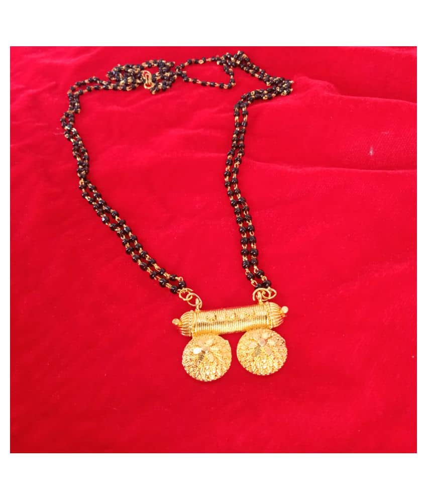 Shankhraj Mall Gold Plated Letest & Designer Mangalsutra For Women-100325