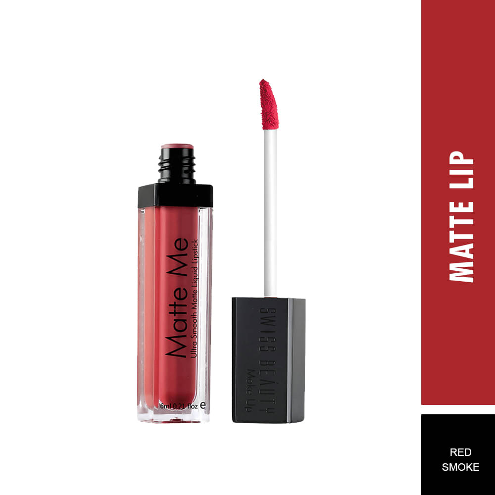     			Swiss Beauty - Poppy Red Matte Lipstick