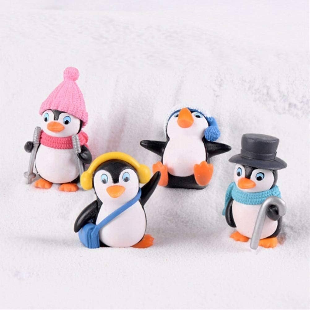 Idream Assorted Resin Figurines - Pack of 4