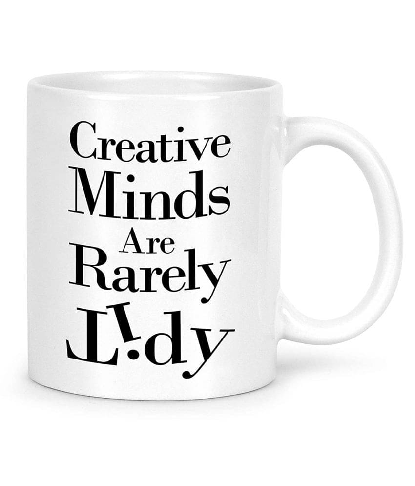     			Idream Quote Printed Ceramic Coffee Mug 1 Pcs 330 mL