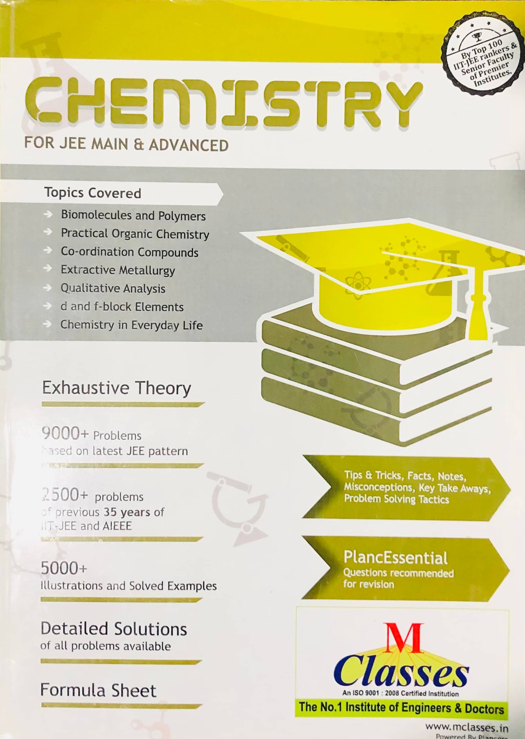 CHEMISTRY FOR JEE MAIN & ADVANCED BY M CLASSES CHEMISTRY FOR JEE MAIN & ADVANCED BY M CLASSES